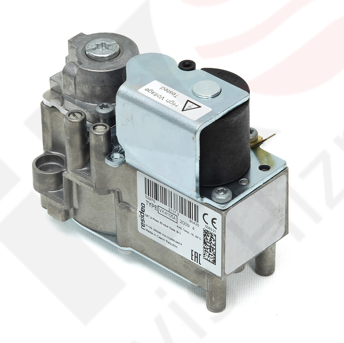 İnoksan Fırın Gaz Musluğu VK4105 Model Kırmızı Kartla Uyumlu